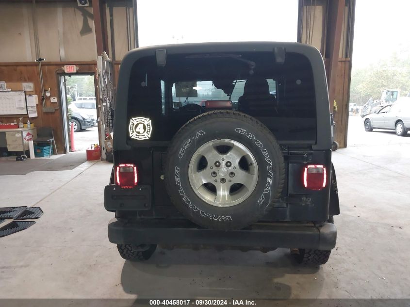 2003 Jeep Wrangler / Tj Sahara VIN: 1J4FA59S43P316130 Lot: 40458017