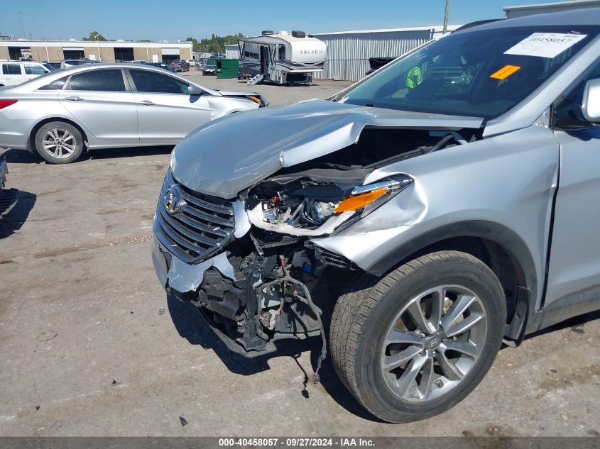 2018 Hyundai Santa Fe Se VIN: KM8SN4HF1JU289664 Lot: 40458057