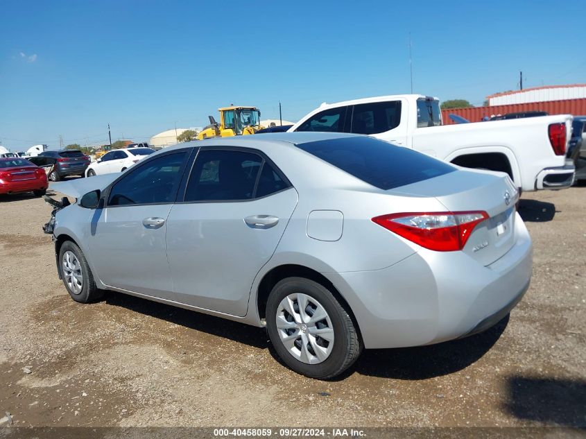 2016 Toyota Corolla L VIN: 2T1BURHE8GC511442 Lot: 40458059