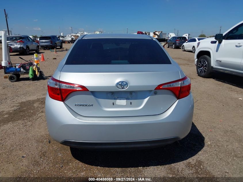 2016 Toyota Corolla L VIN: 2T1BURHE8GC511442 Lot: 40458059