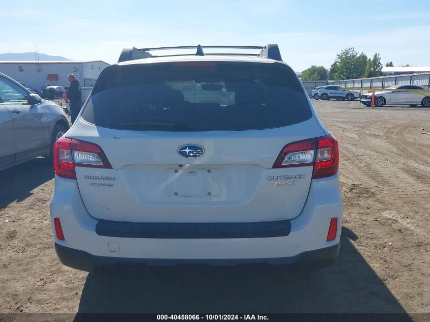 2017 Subaru Outback 2.5I Limited VIN: 4S4BSANC8H3354057 Lot: 40458066