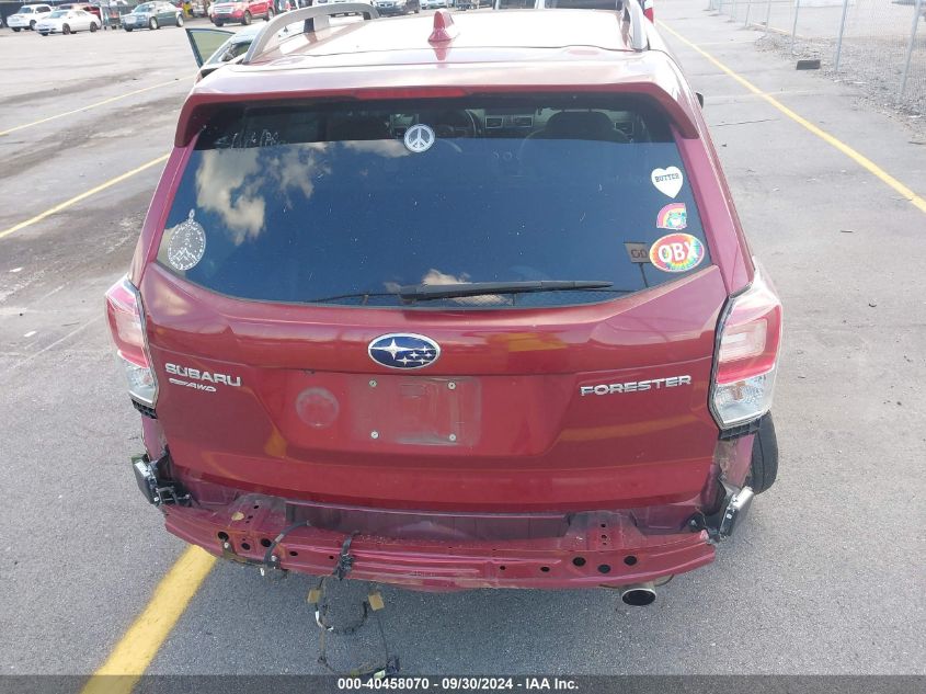 2018 Subaru Forester 2.5I Limited VIN: JF2SJARC9JH579647 Lot: 40458070