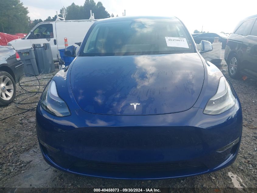 2024 Tesla Model Y Long Range Dual Motor All-Wheel Drive VIN: 7SAYGDEE2RA271473 Lot: 40458073