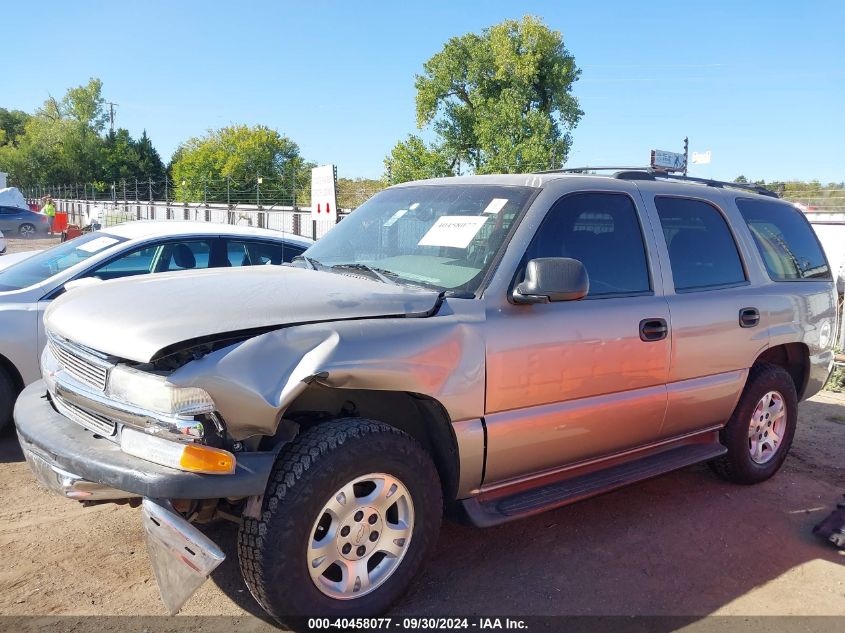 2002 Chevrolet Tahoe Ls VIN: 1GNEC13V12R320671 Lot: 40458077