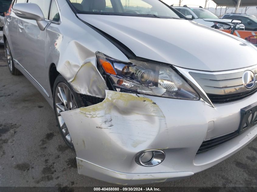 2010 Lexus Hs 250H VIN: JTHBB1BA0A2008666 Lot: 40458080