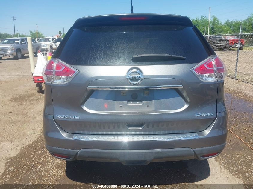 2015 Nissan Rogue Sv VIN: 5N1AT2MV1FC922759 Lot: 40458088