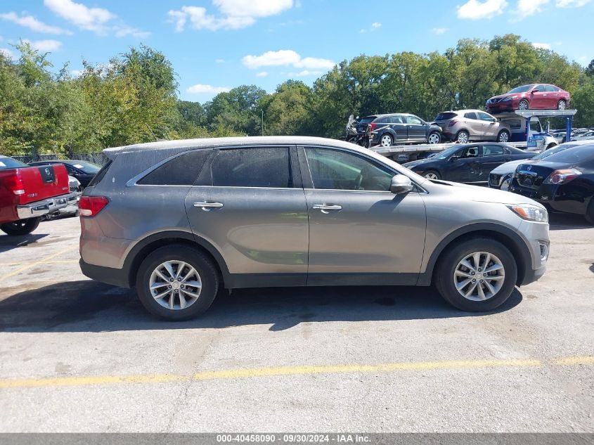 2017 Kia Sorento 2.4L L VIN: 5XYPG4A33HG288886 Lot: 40458090