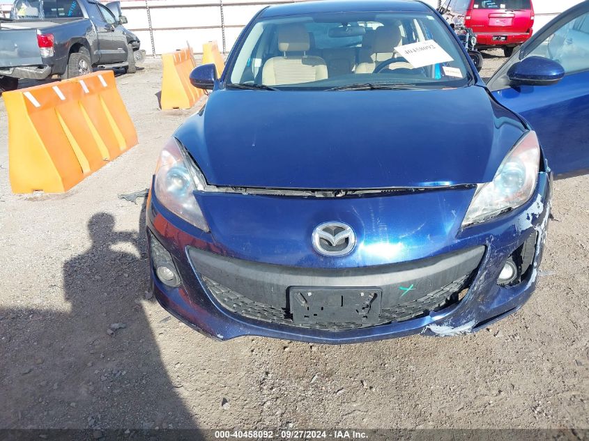 2012 Mazda Mazda3 I Touring VIN: JM1BL1L86C1539955 Lot: 40458092