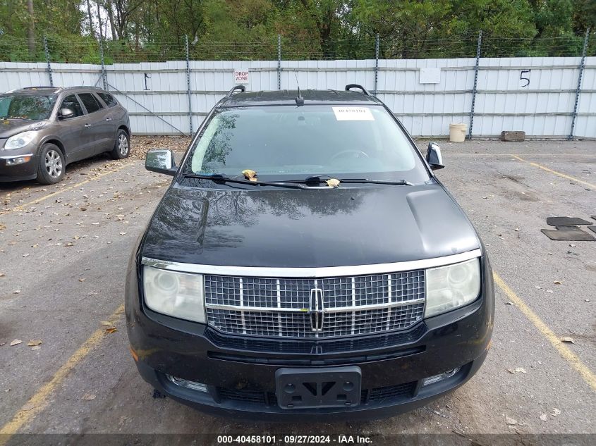 2007 Lincoln Mkx VIN: 2LMDU88C87BJ12556 Lot: 40458101