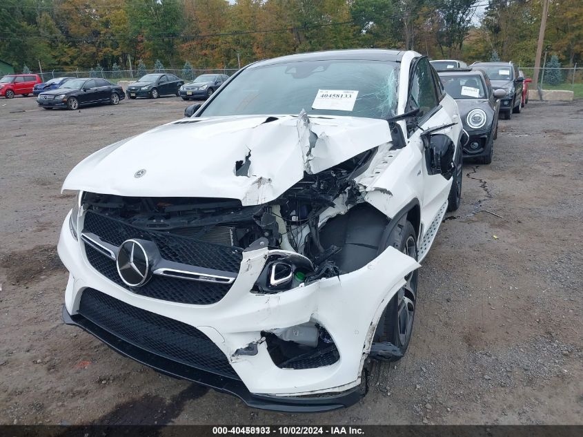 4JGED6EB8KA155220 2019 Mercedes-Benz Amg Gle 43 Coupe 4Matic