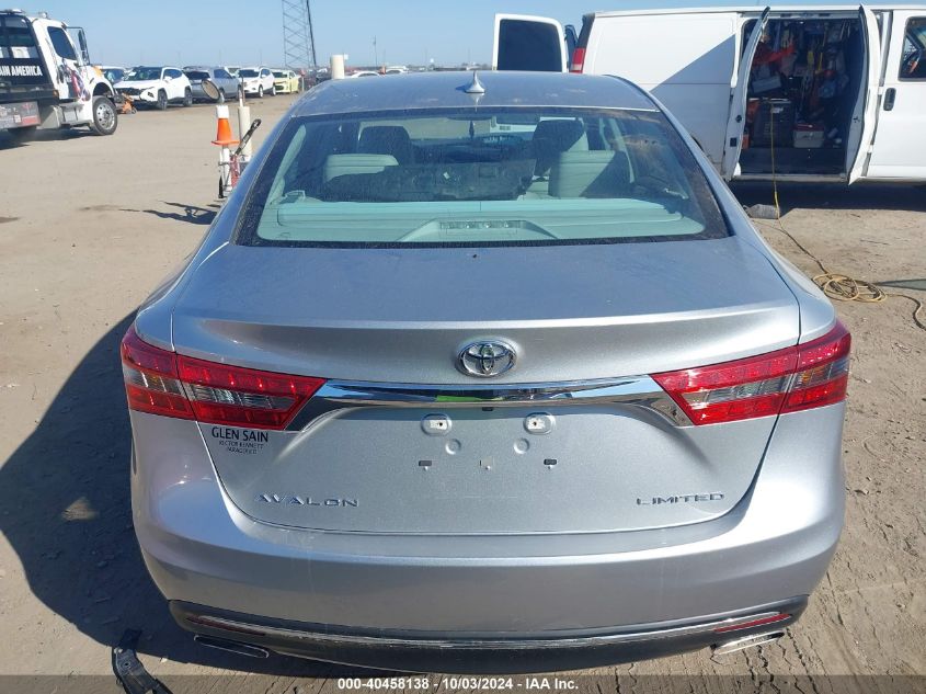 2016 Toyota Avalon Limited VIN: 4T1BK1EB1GU232687 Lot: 40458138