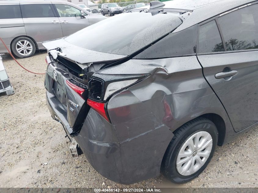 2020 Toyota Prius L Eco VIN: JTDKARFUXL3119360 Lot: 40458142