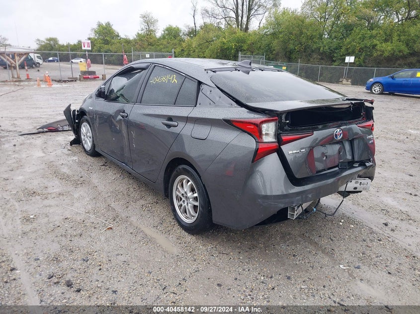 VIN JTDKARFUXL3119360 2020 TOYOTA PRIUS L ECO