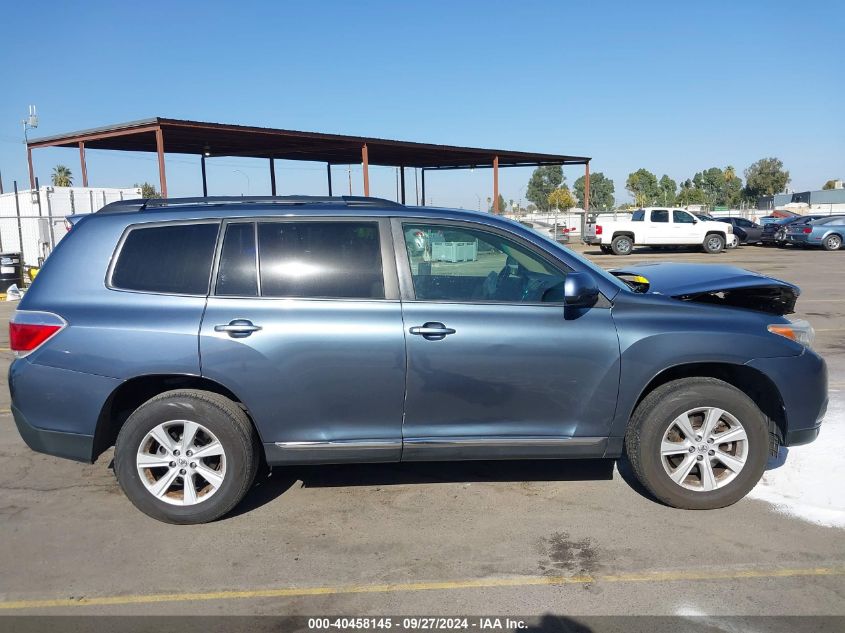 2013 Toyota Highlander Base Plus V6 VIN: 5TDZK3EH6DS101046 Lot: 40458145