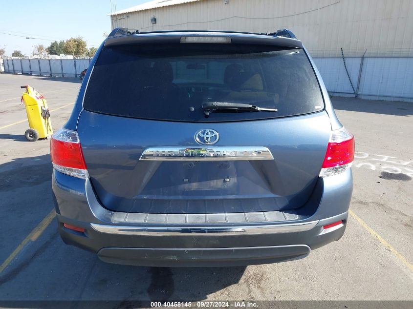 2013 Toyota Highlander Base Plus V6 VIN: 5TDZK3EH6DS101046 Lot: 40458145