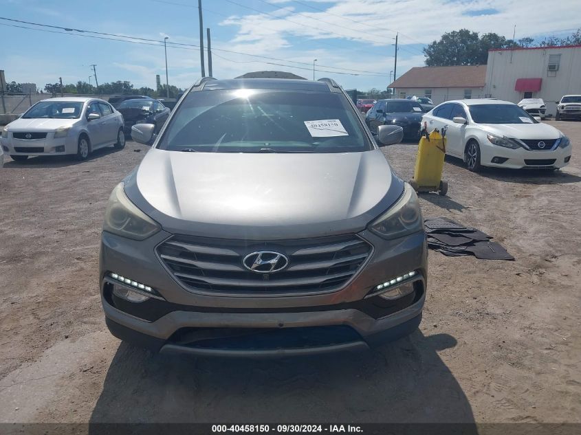 2017 Hyundai Santa Fe Sport 2.0T Ultimate VIN: 5XYZW4LA2HG494255 Lot: 40458150