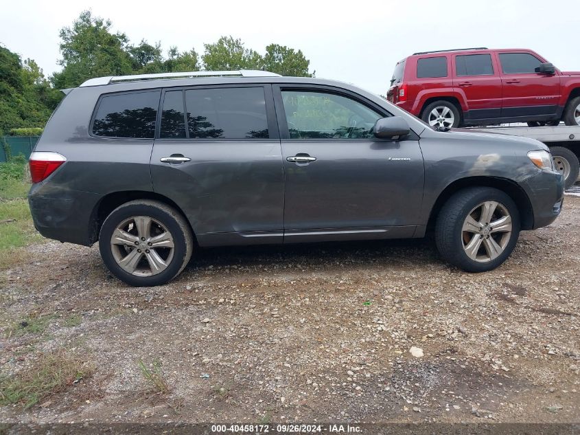 2008 Toyota Highlander Limited VIN: JTEES42A782007052 Lot: 40458172