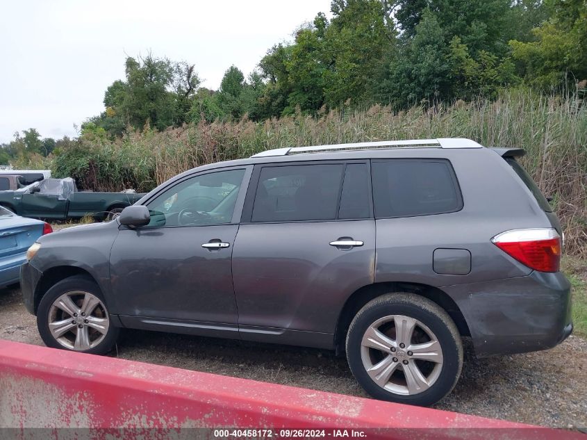 2008 Toyota Highlander Limited VIN: JTEES42A782007052 Lot: 40458172