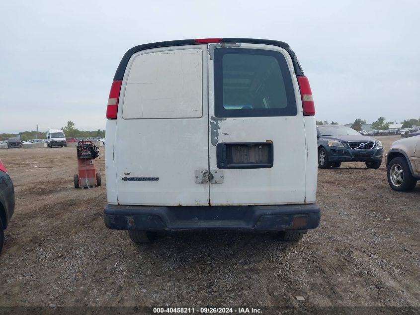 2010 Chevrolet Express 2500 Work Van VIN: 1GCZGGAA7A1149830 Lot: 40458211