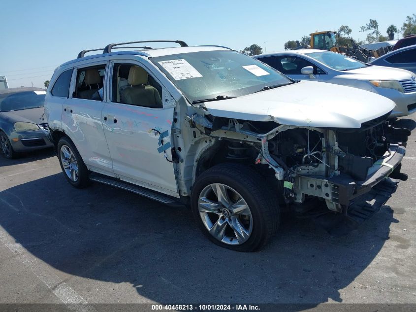 2017 Toyota Highlander Limited VIN: 5TDYZRFH5HS213674 Lot: 40458213