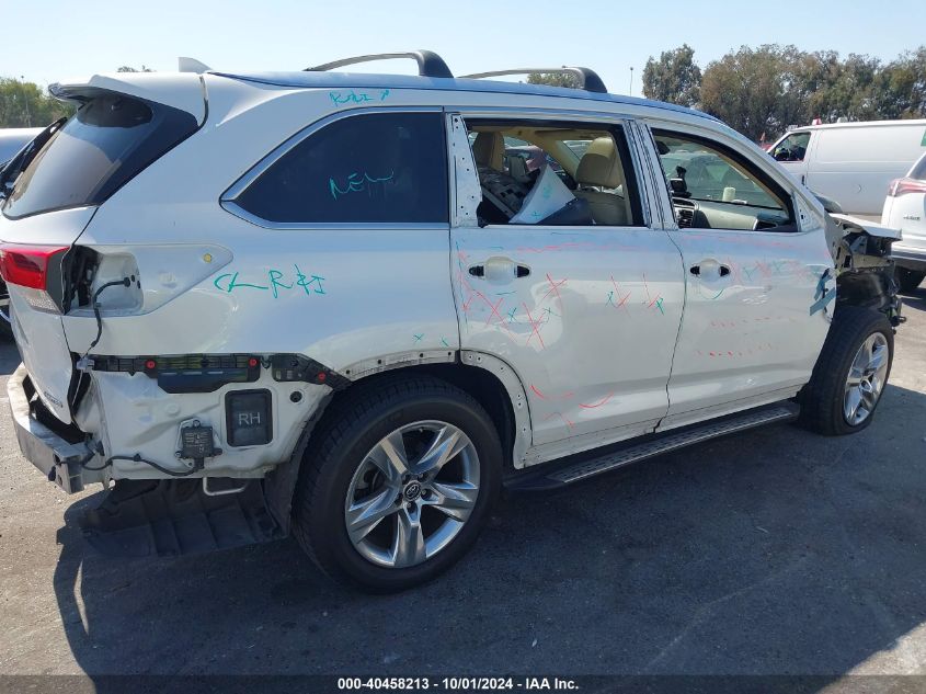 2017 Toyota Highlander Limited VIN: 5TDYZRFH5HS213674 Lot: 40458213