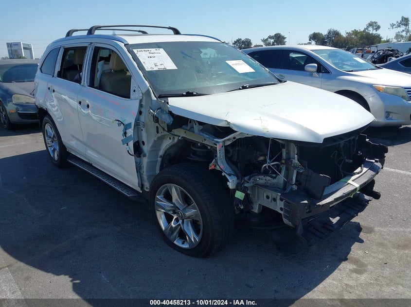 TOYOTA HIGHLANDER LIMITED 2017