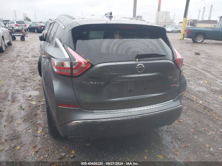 2018 Nissan Murano Sv VIN: 5N1AZ2MG2JN162029 Lot: 40458225