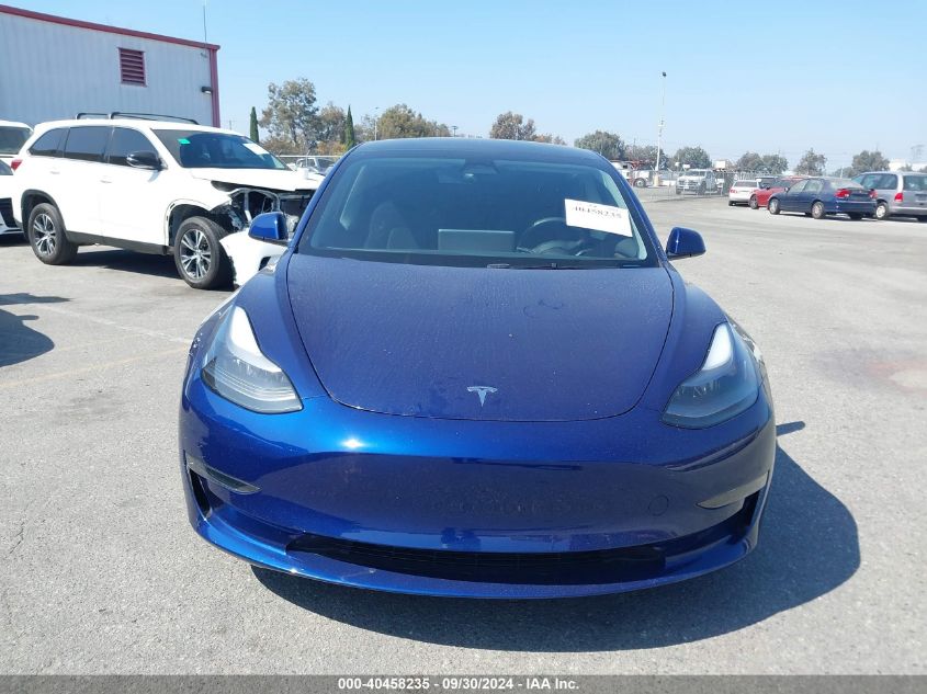 2023 Tesla Model 3 Rear-Wheel Drive VIN: 5YJ3E1EA1PF511573 Lot: 40458235