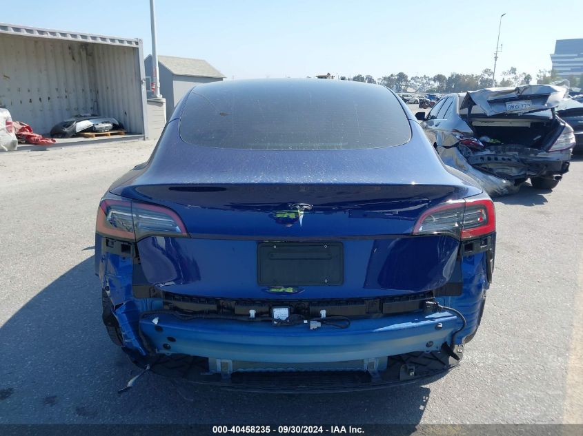 2023 Tesla Model 3 Rear-Wheel Drive VIN: 5YJ3E1EA1PF511573 Lot: 40458235