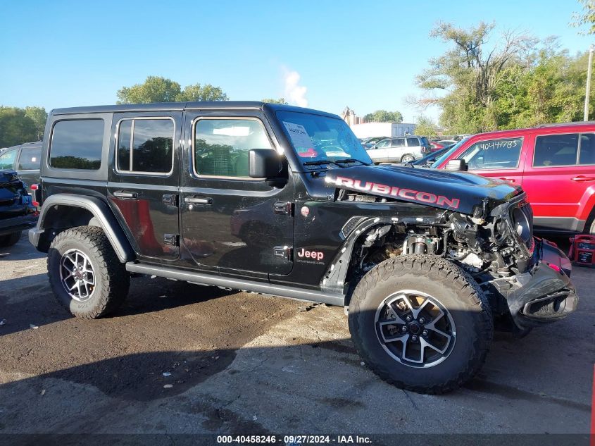 2024 Jeep Wrangler 4-Door Rubicon 4X4 VIN: 1C4PJXFG6RW243749 Lot: 40458246