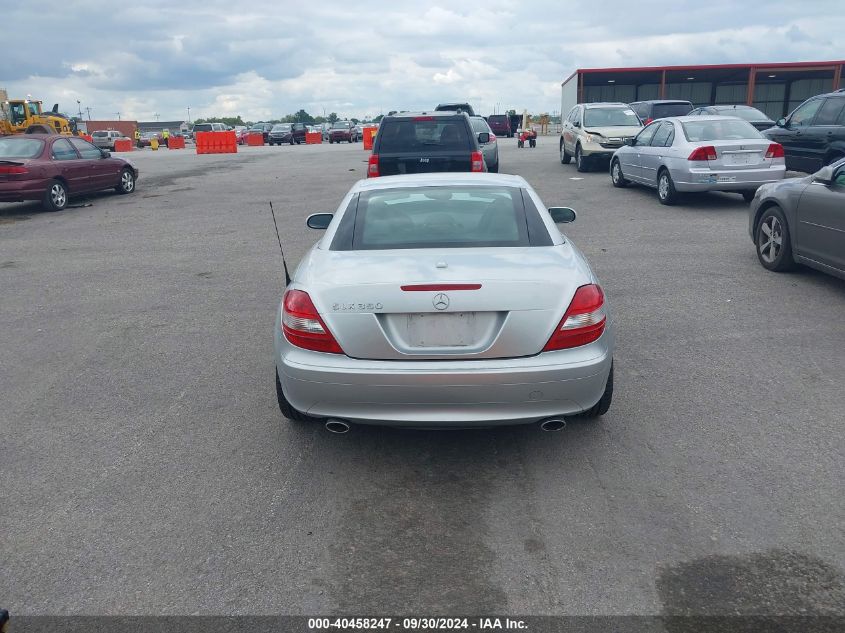 WDBWK56F97F152054 2007 Mercedes-Benz Slk 350