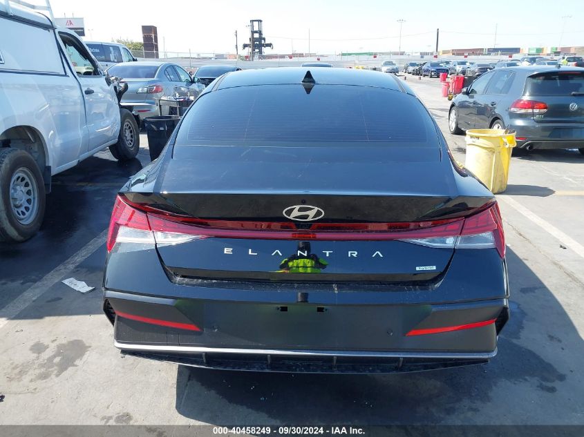 2024 Hyundai Elantra Hybrid Limited VIN: KMHLN4DJ0RU097534 Lot: 40458249