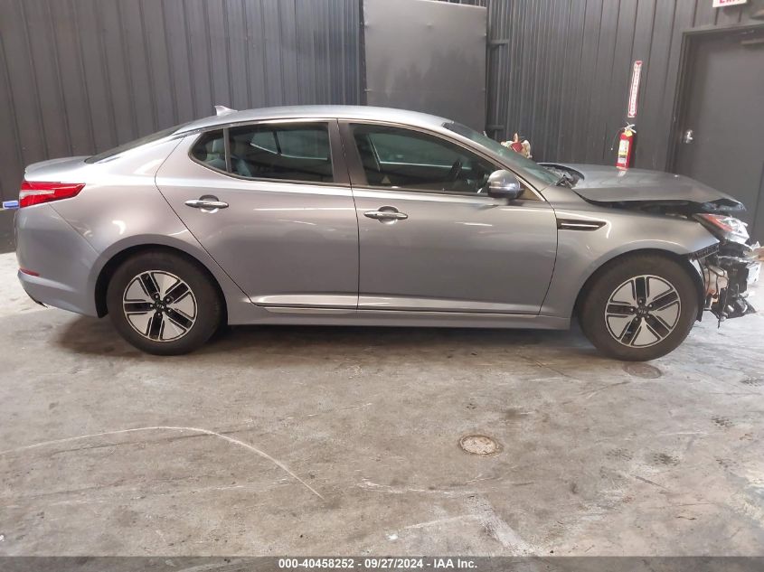 2011 Kia Optima Hybrid Ex VIN: KNAGM4ADXB5003745 Lot: 40458252