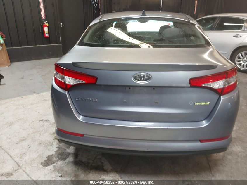 2011 Kia Optima Hybrid Ex VIN: KNAGM4ADXB5003745 Lot: 40458252