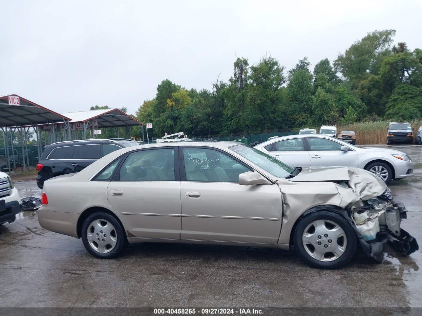 2004 Toyota Avalon Xl/Xls VIN: 4T1BF28B14U379996 Lot: 40458265