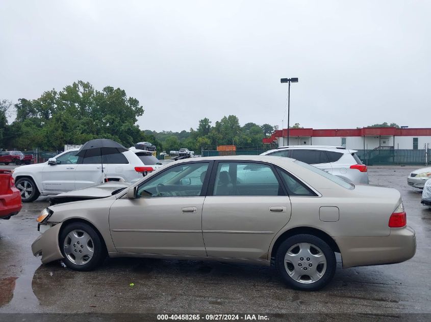 2004 Toyota Avalon Xl/Xls VIN: 4T1BF28B14U379996 Lot: 40458265