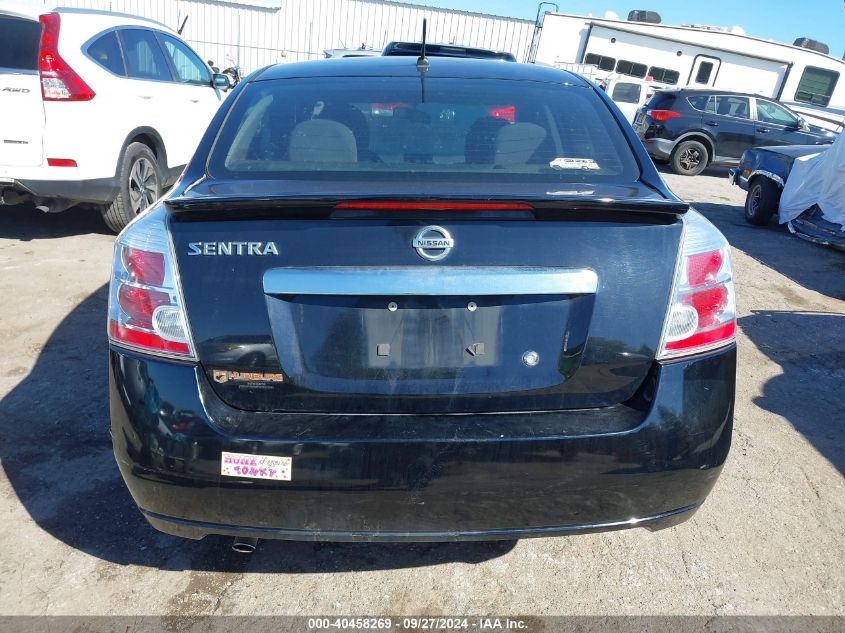 2012 Nissan Sentra 2.0 S VIN: 3N1AB6AP4CL775585 Lot: 40458269