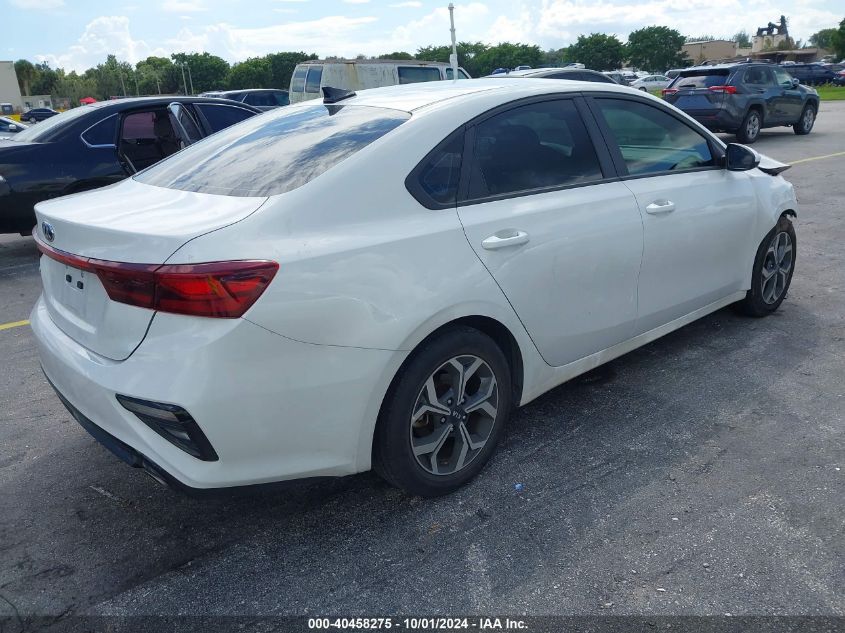 2021 Kia Forte Lxs VIN: 3KPF24AD1ME365572 Lot: 40458275