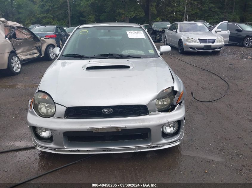 2002 Subaru Impreza Wrx VIN: JF1GD29612G500450 Lot: 40458285