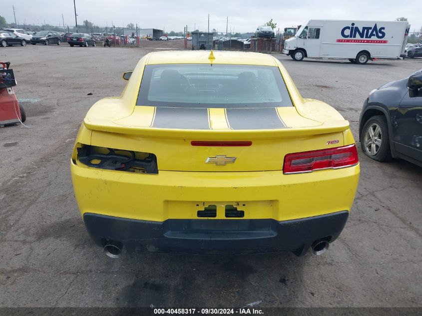 2015 Chevrolet Camaro Lt VIN: 2G1FD1E30F9184483 Lot: 40458317