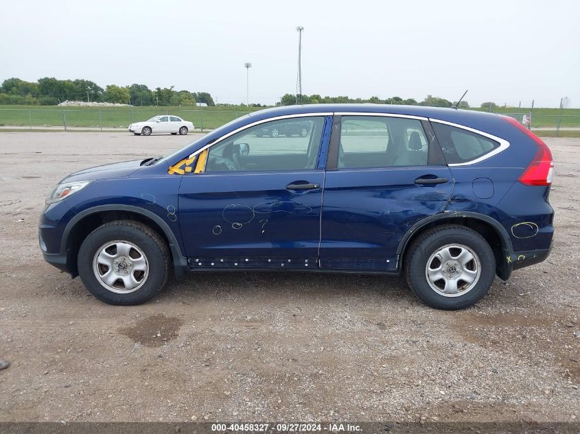 2015 Honda Cr-V Lx VIN: 5J6RM4H31FL068939 Lot: 40458327