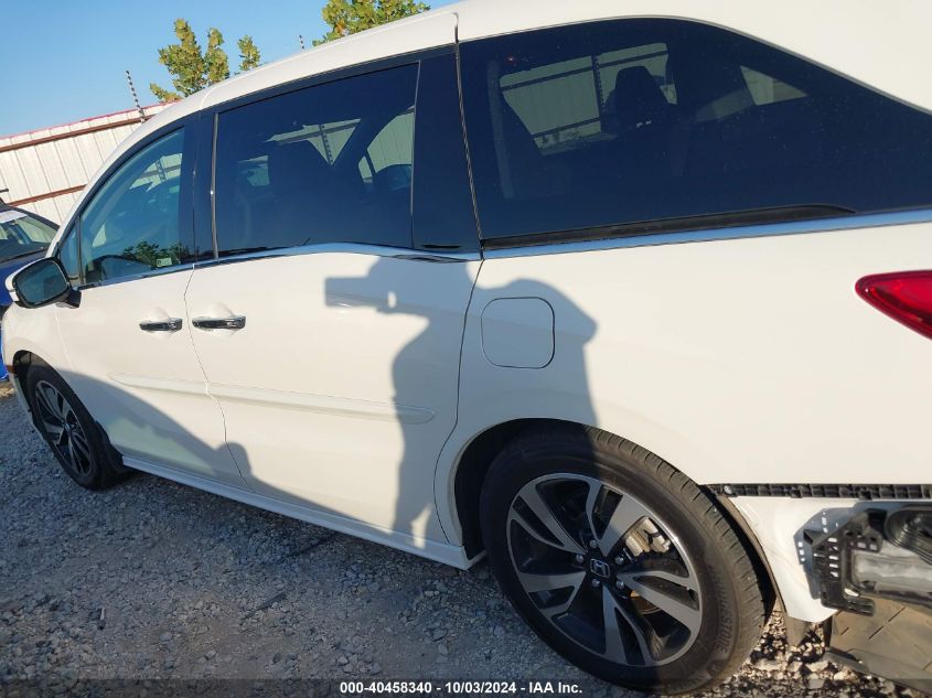 2019 Honda Odyssey Elite VIN: 5FNRL6H95KB096183 Lot: 40458340