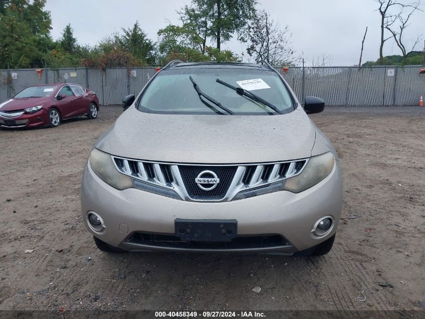 2009 Nissan Murano Sl VIN: JN8AZ18W19W203471 Lot: 40458349