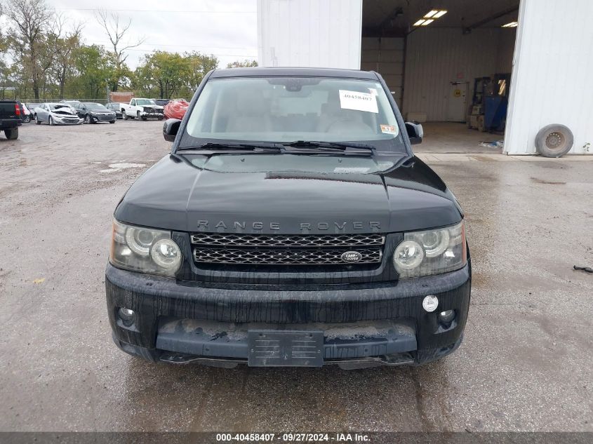 2013 Land Rover Range Rover Sport Hse VIN: SALSF2D48DA807892 Lot: 40458407