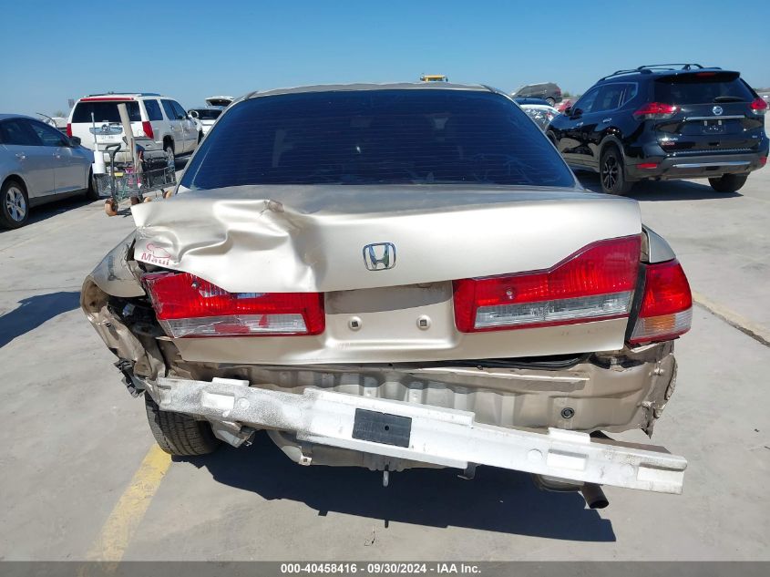 2001 Honda Accord 2.3 Lx VIN: 1HGCG56471A105535 Lot: 40458416