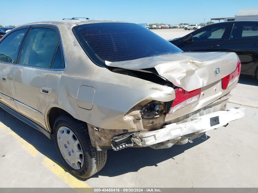 2001 Honda Accord 2.3 Lx VIN: 1HGCG56471A105535 Lot: 40458416