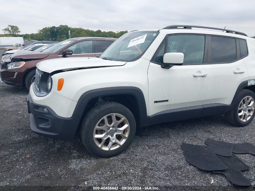 2017 Jeep Renegade Latitude 4X4 VIN: ZACCJBBB2HPG50068 Lot: 40458442