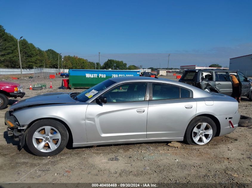 2012 Dodge Charger Se VIN: 2C3CDXBG9CH112420 Lot: 40458469