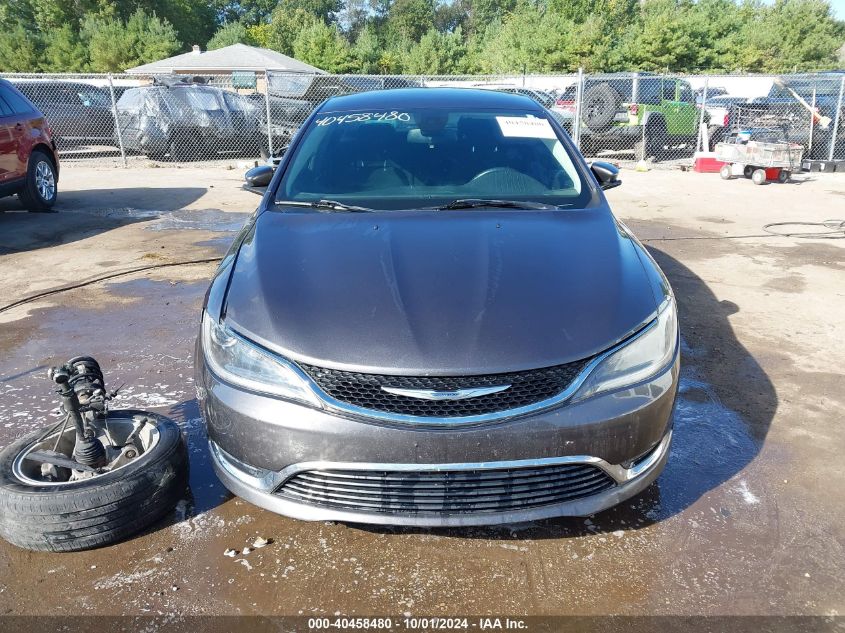 2015 Chrysler 200 Limited VIN: 1C3CCCAB2FN746004 Lot: 40458480