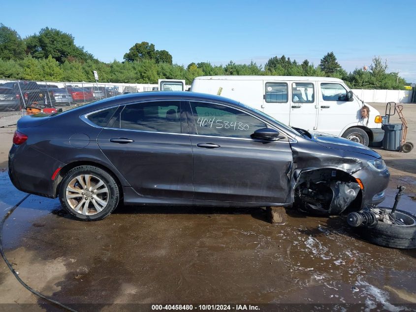 2015 Chrysler 200 Limited VIN: 1C3CCCAB2FN746004 Lot: 40458480